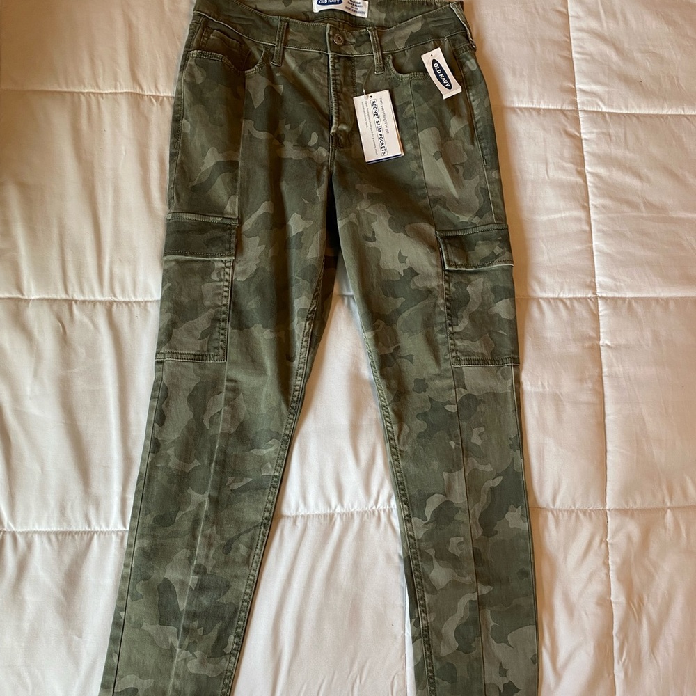 Army printed jeans!!